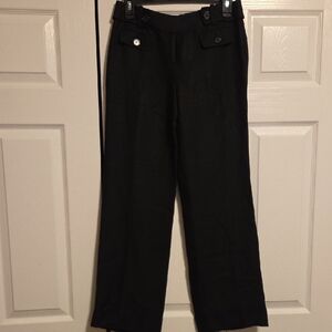 Ann Taylor Black Petite Trousers